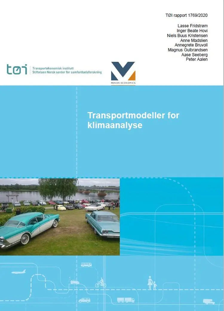 2020 00 Transportmodeller for klimaanalyse