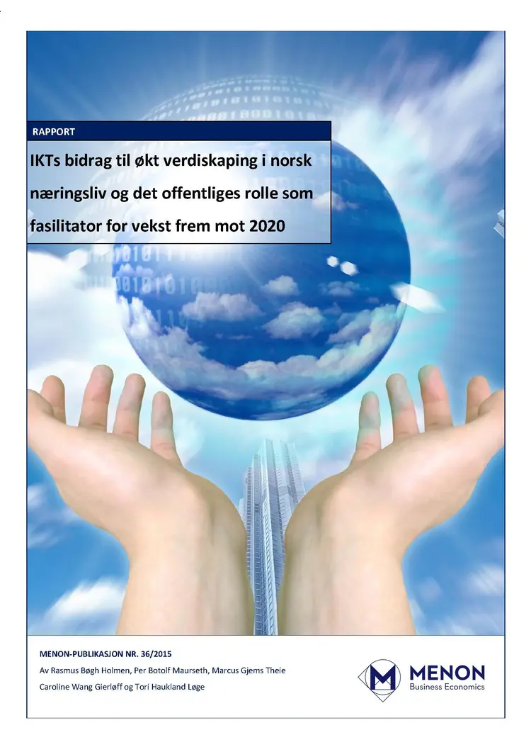 2015 36 IK Ts bidrag til økt verdiskaping i norsk næringsliv forside