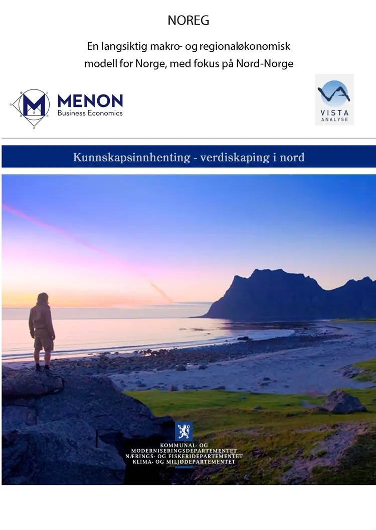 09noreg makro og regionaloekonomisk modell forside