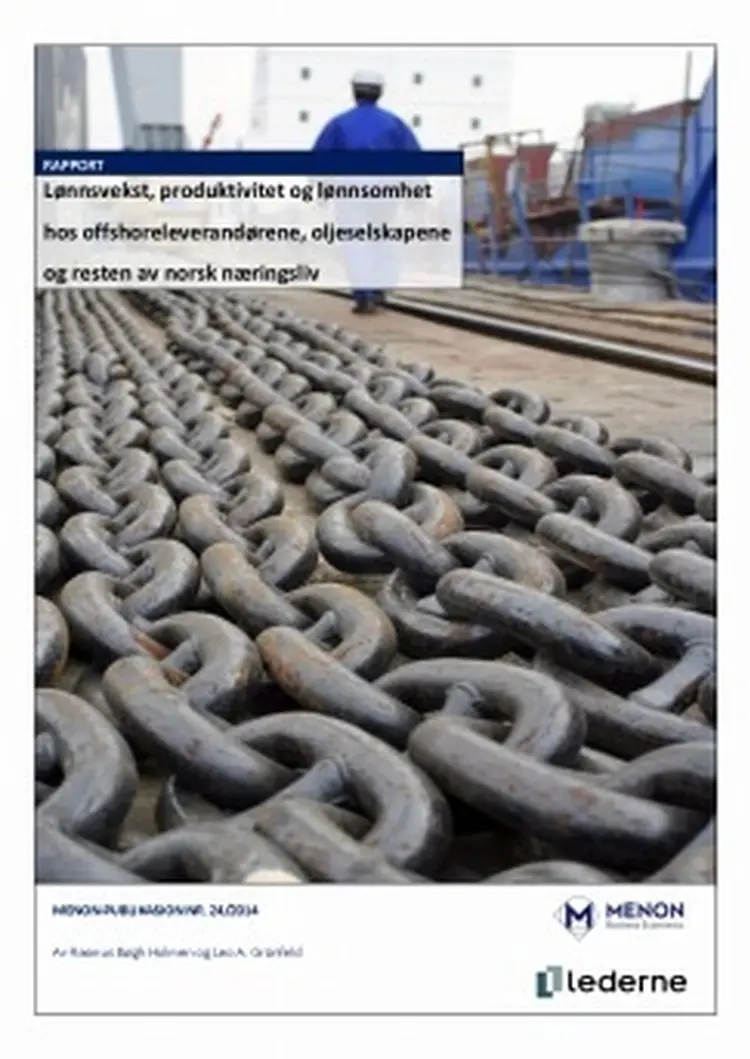 Rapport lonnsvekst produktivitet og lonnsomhet 243x343