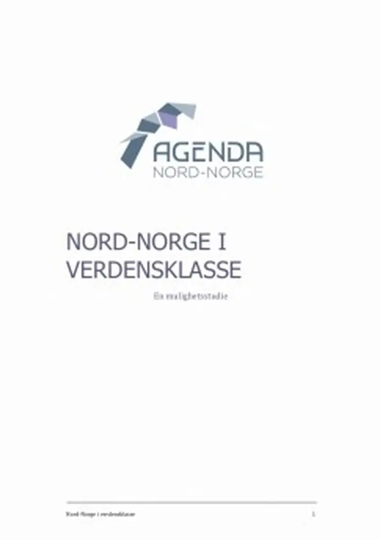 Agenda nord norge mulighetsstudie 2 243x344