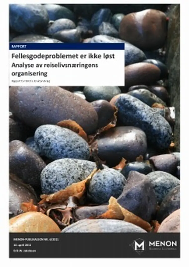 Fellesgodeproblemet er ikke lost analyse av reiselivsnaring