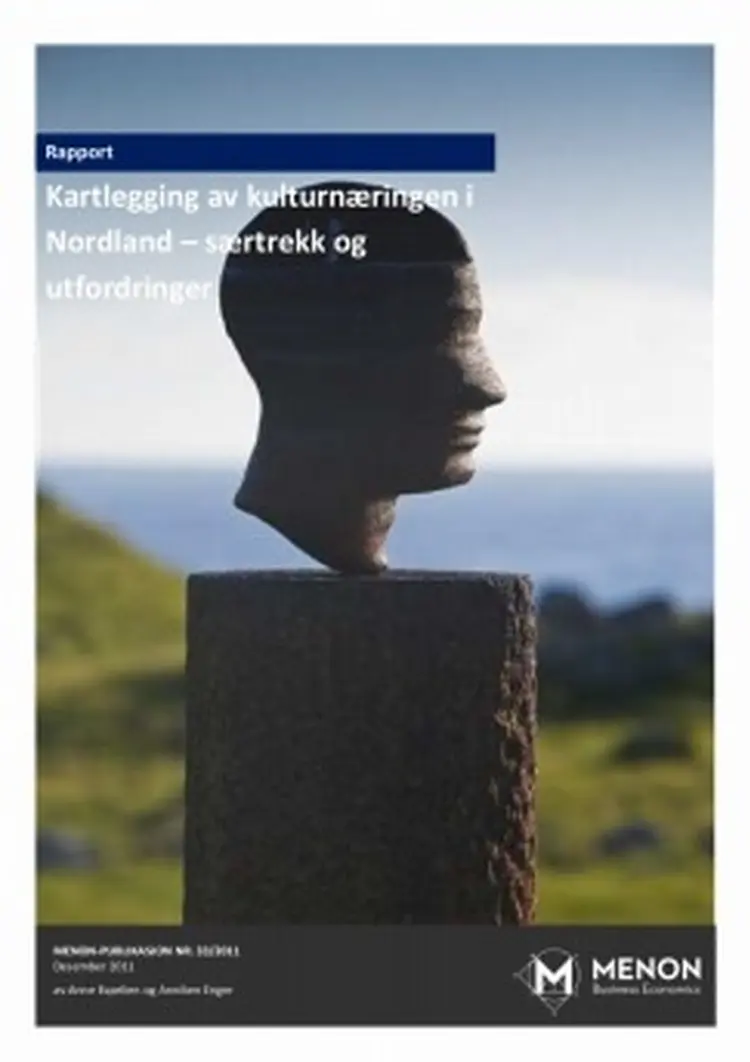 Kartlegging av kulturnaringen i nordland 243x344