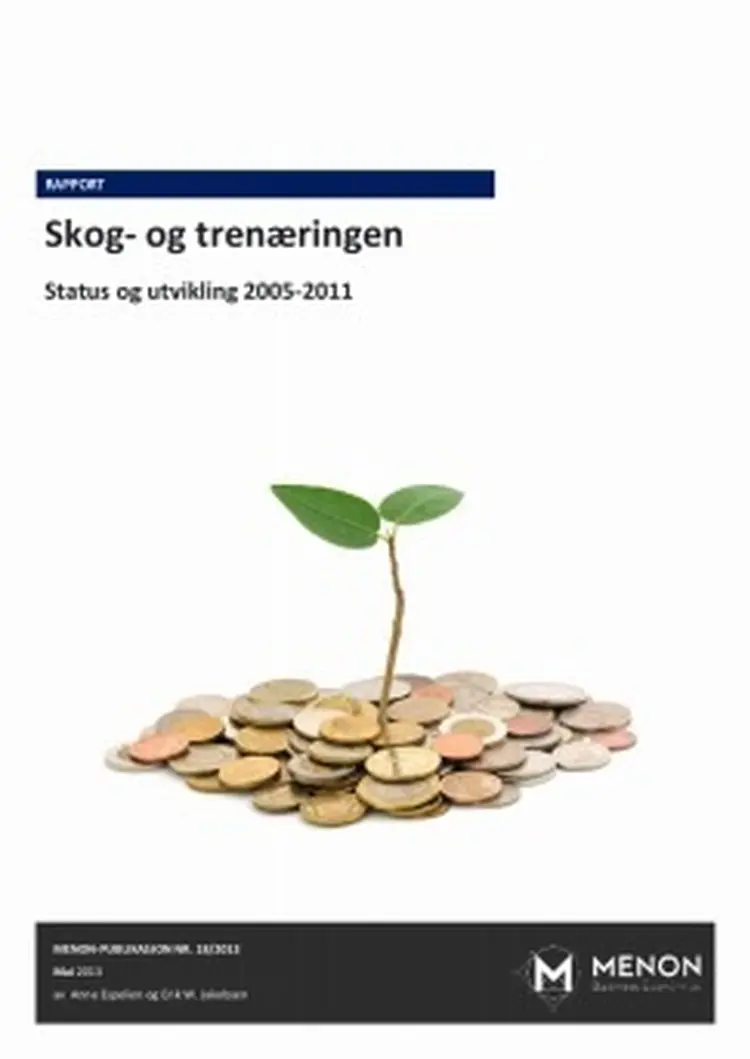 Skog og trenaringen status og utvikling 13 mai 2013 243x343