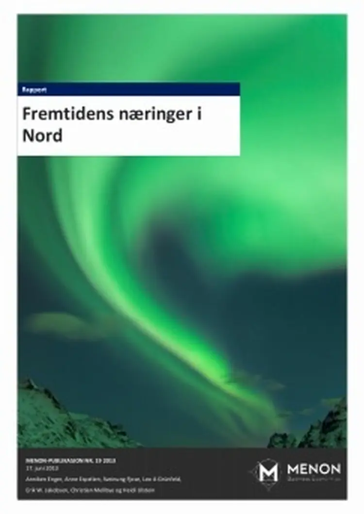 Fremtidens naringer i nord sluttrapport 17 juni 2013 243x34