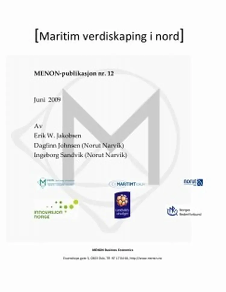 Maritimverdiskapinginord menonpubl122009 243x314