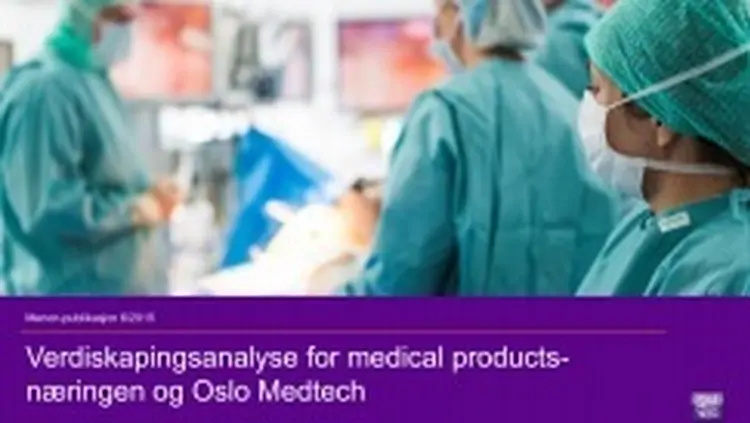 Verdiskapingsrapport oslo medtech 30 april 2015 243x137