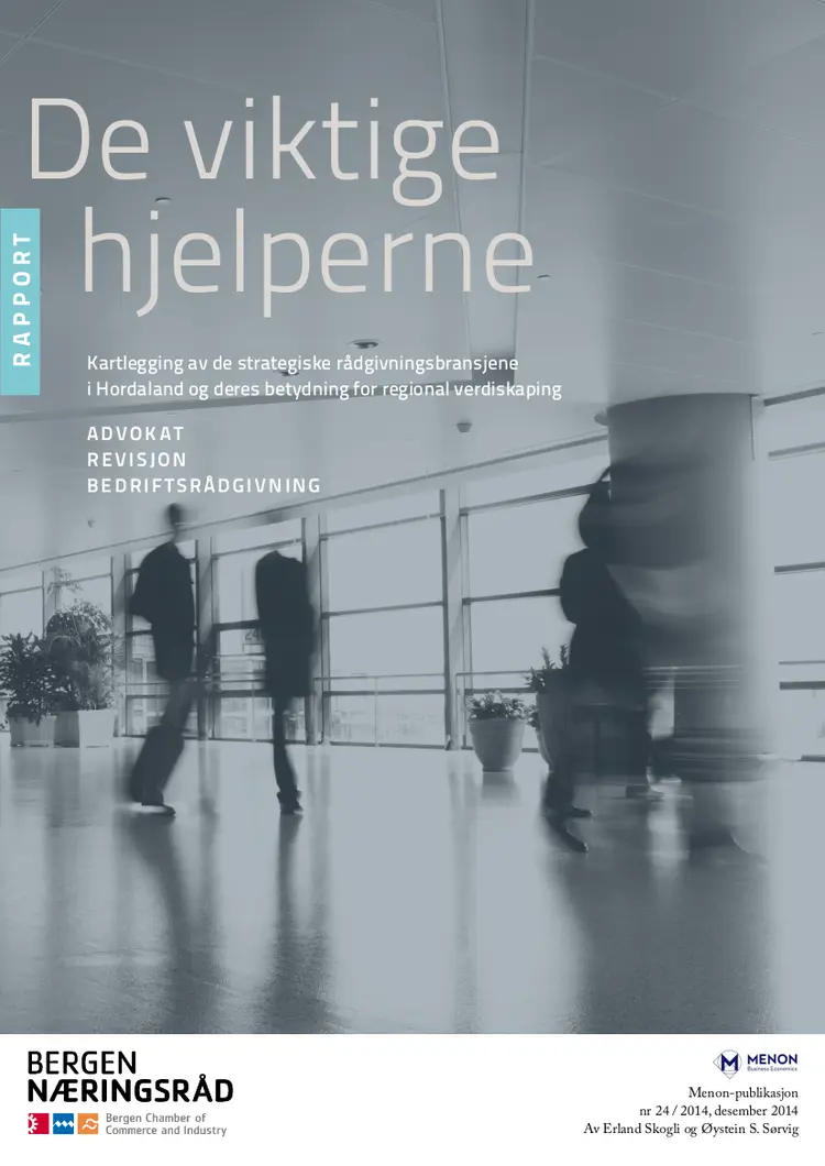 Rapport tjenesteytende naringer