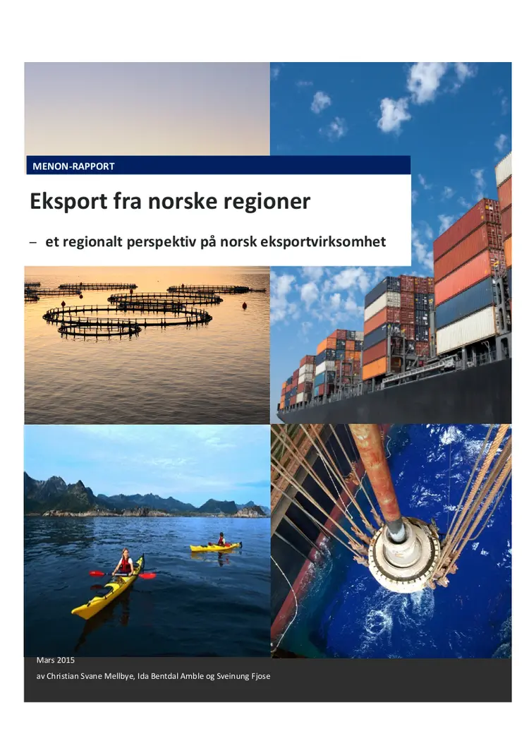Norsk eksport fra regioner 17