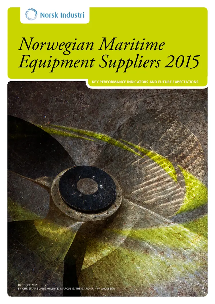 Maritime equipment suppliers 2015