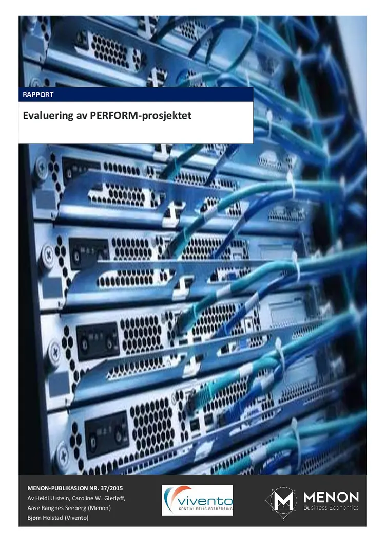 Evaluering av perform final 06112015