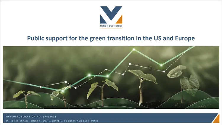 2023 174 Public support for the green transition